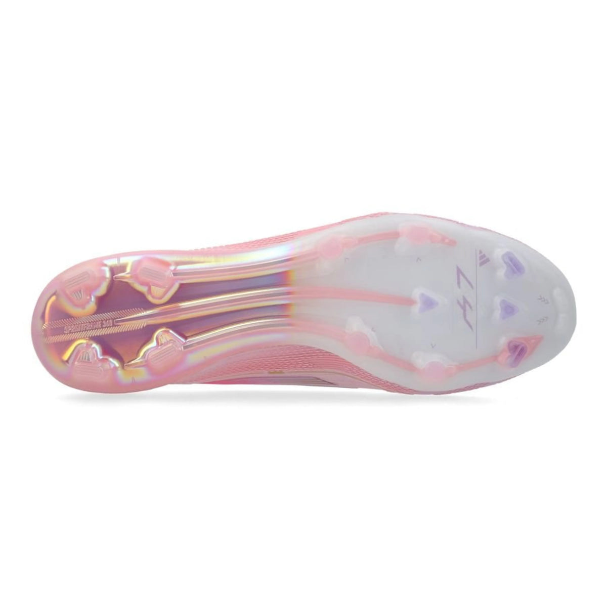 Adidas F50 Elite Laceless FG Lamine Yamal 304 - Clear Pink/Purple Glow/Lite Pink LIMITED EDITION