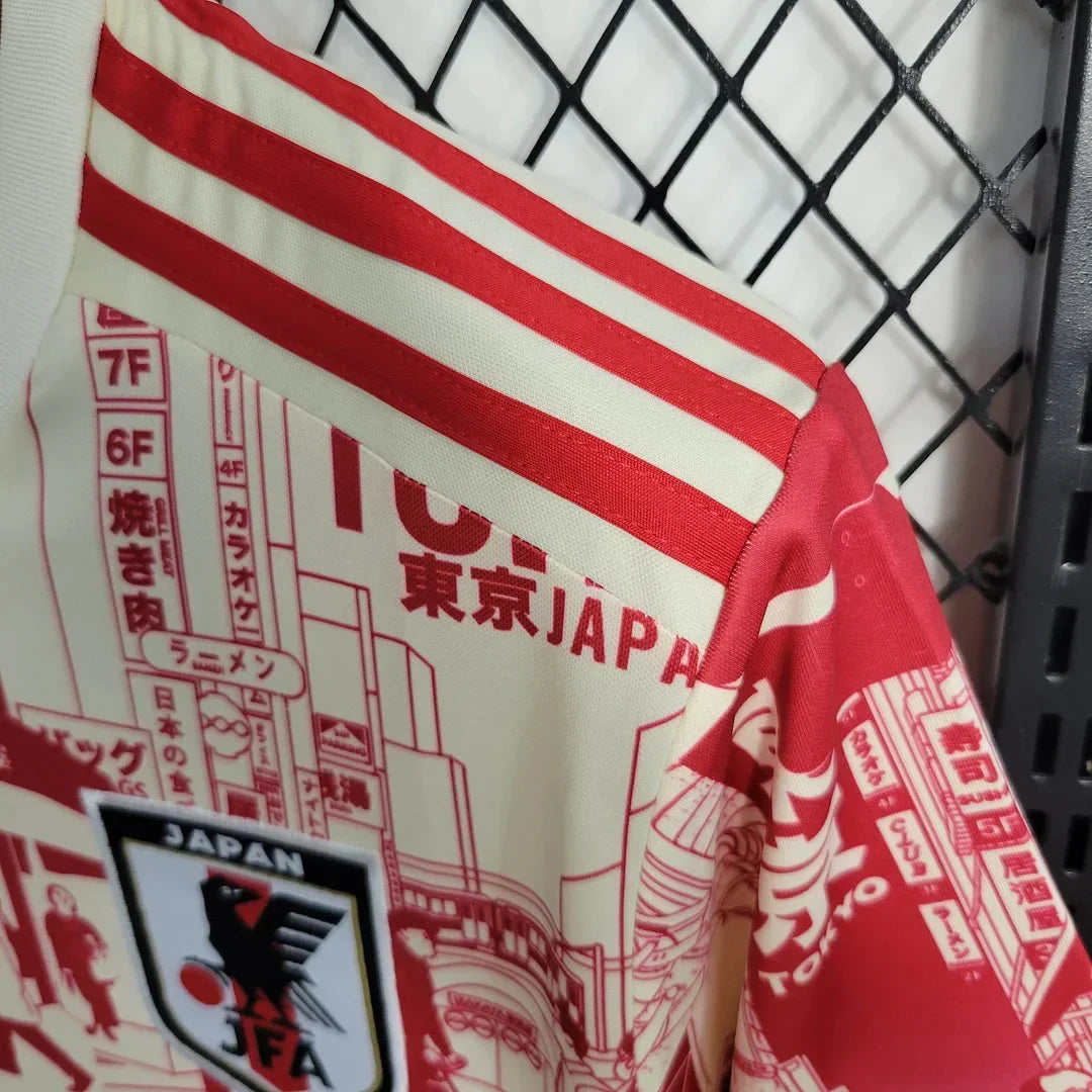 Japan Tokyo Special Edition 2023 Red Football Jersey