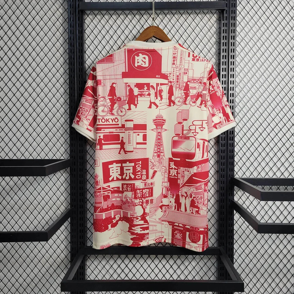 Japan Tokyo Special Edition 2023 Red Football Jersey