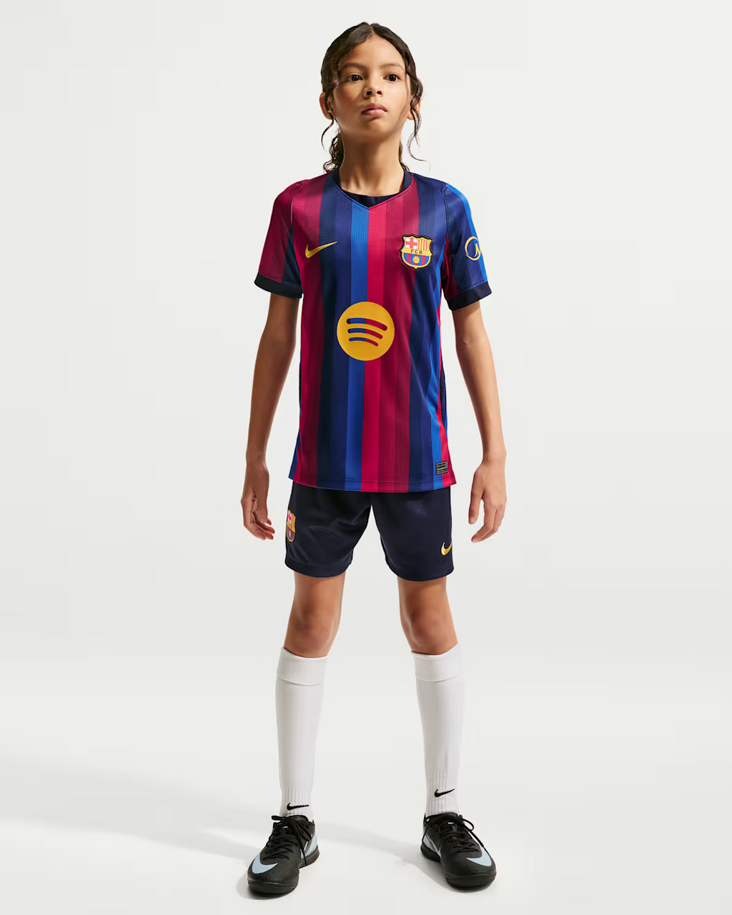 F.C. Barcelona 26/27 Home Mini Kit Full Set Shirt & Short