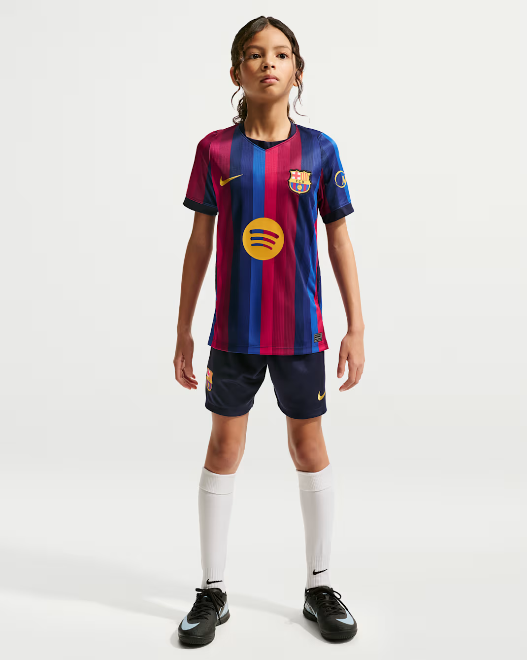 F.C. Barcelona 26/27 Home Mini Kit Full Set Shirt & Short