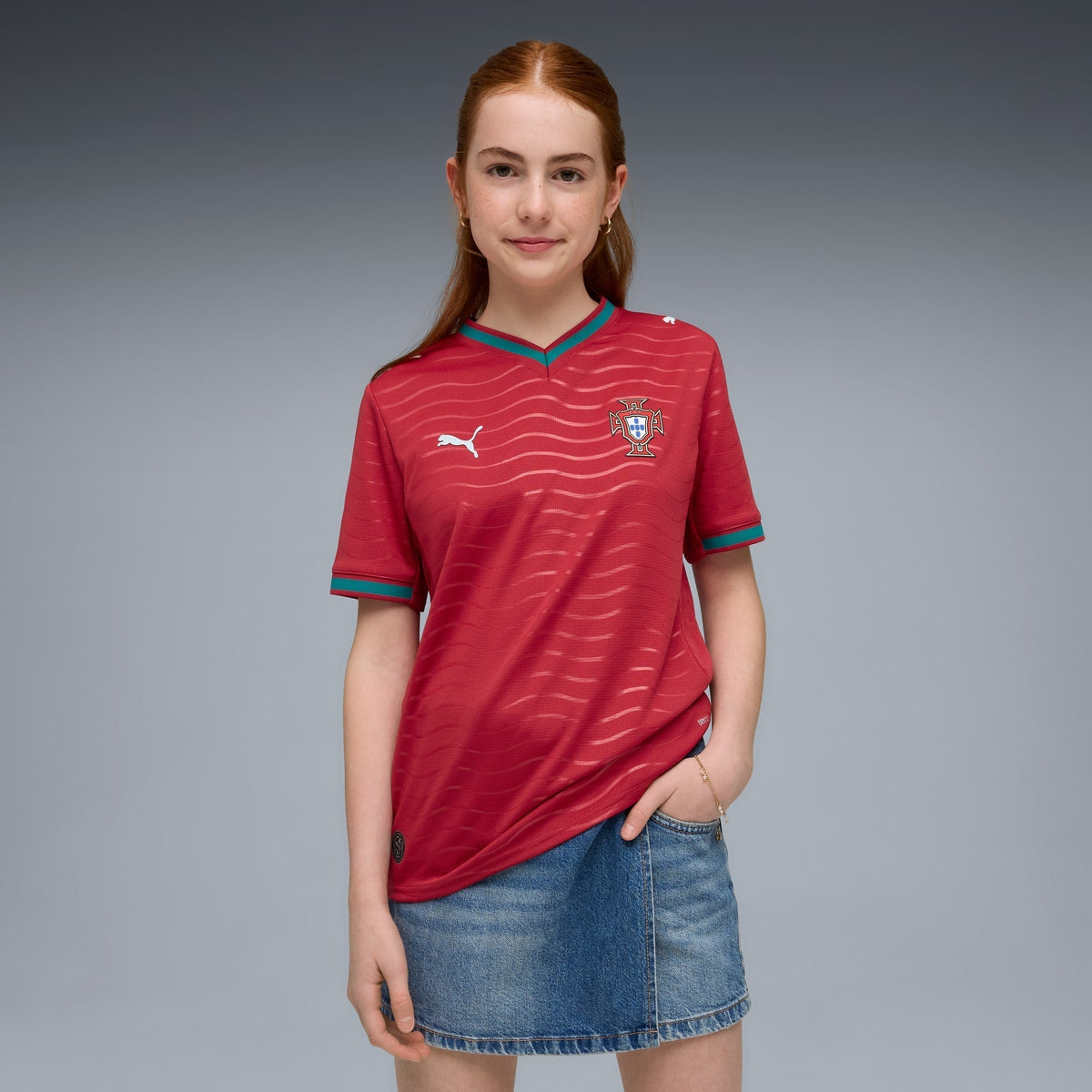 Portugal 26 Home Mini Kit Full Set Shirt & Shorts